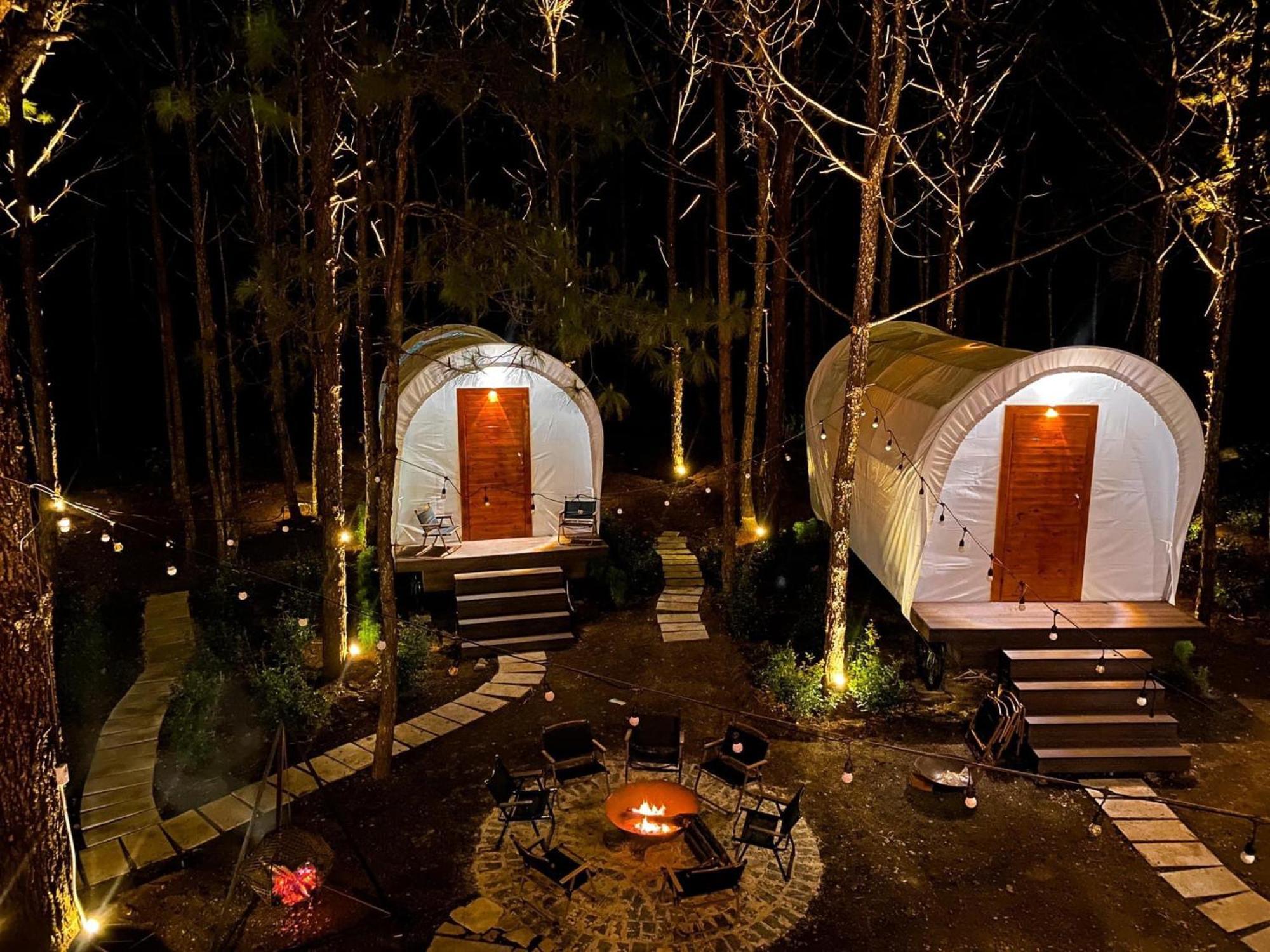 De Vivre Homestay Mang Den Kon Von Kla Exteriör bild