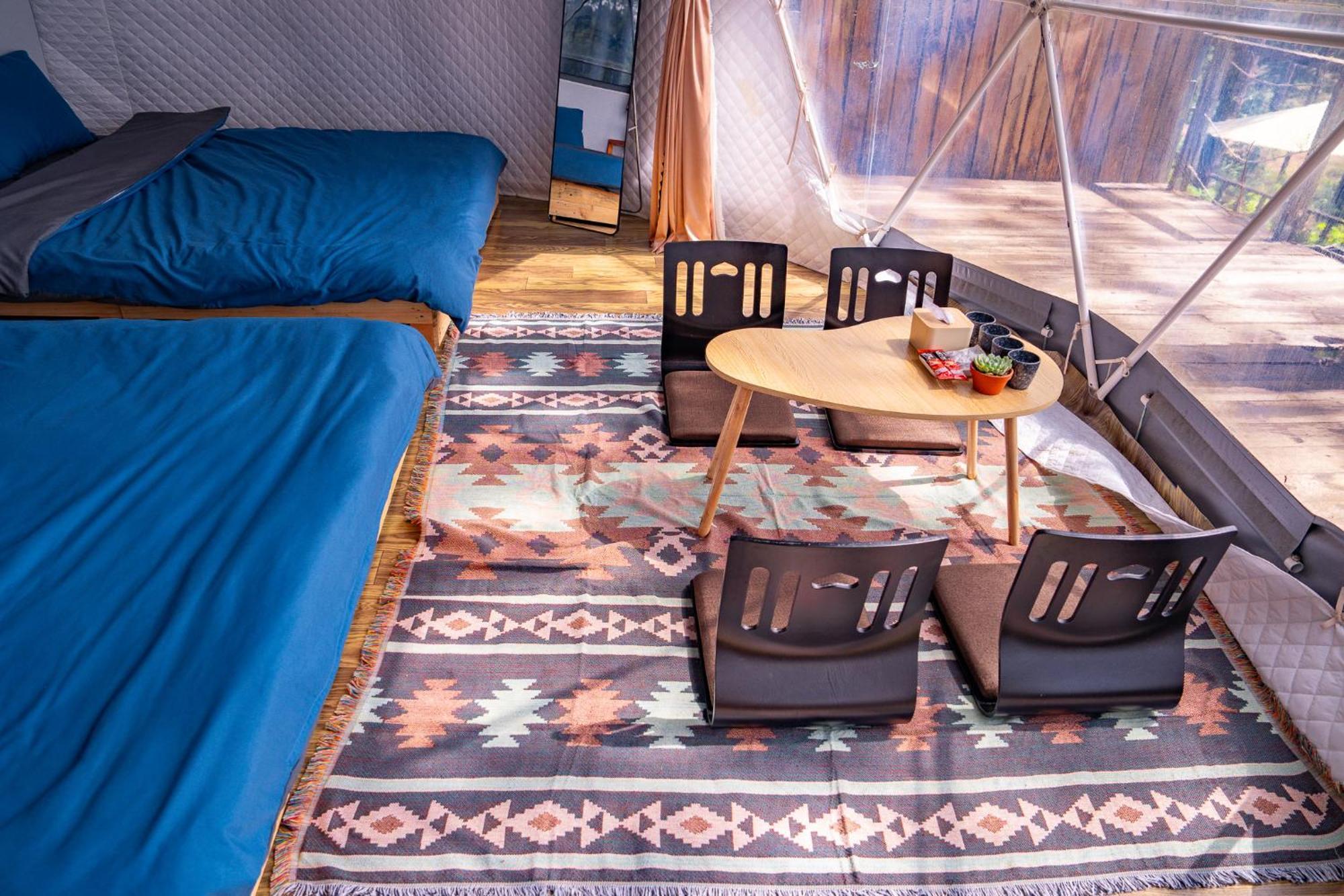 De Vivre Homestay Mang Den Kon Von Kla Exteriör bild