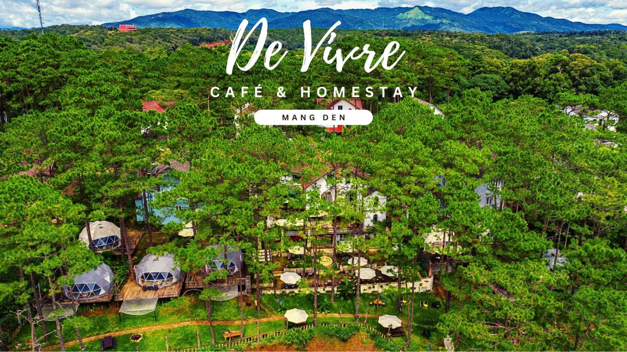 De Vivre Homestay Mang Den Kon Von Kla Exteriör bild